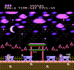 Yeah Yeah Beebiss II [Homebrew] screenshot 4 for NES
